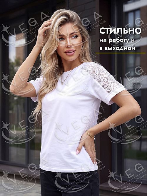 картинка Футболка женская 525 от магазина Одежда+